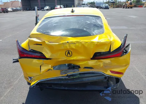 2024 Acura Integra A-Spec Technology из США, поврежденный, VIN 19UDE4H60RA022334